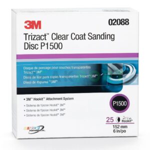 3M™ Trizact™ Hookit™ grinding wheel P1500 - Ø 152 mm (02088)